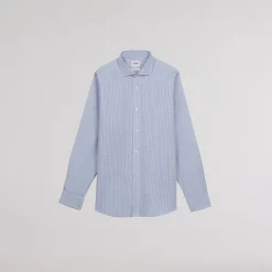 HAST Chemise en popeline double retors à carreaux foncé><noscript><img width=