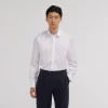 HAST Chemise en twill stretch naturel> Classique | Chemises Blanches