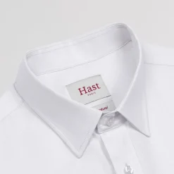 HAST Chemise en twill stretch naturel><noscript><img width=