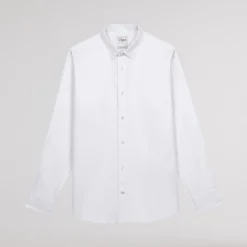 HAST Chemise en twill stretch naturel><noscript><img width=