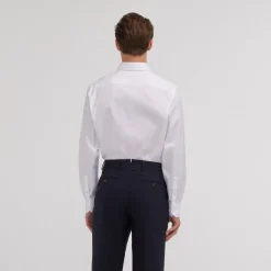 HAST Chemise en twill blanche><noscript><img width=