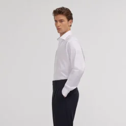 HAST Chemise en twill blanche><noscript><img width=