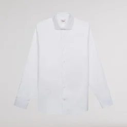 HAST Chemise en twill blanche><noscript><img width=