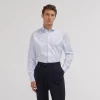 HAST Chemise en twill double retors> Classique | Chemises Bleues