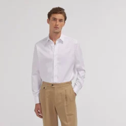 HAST Chemise en twill double retors he> Les Essentiels | Classique