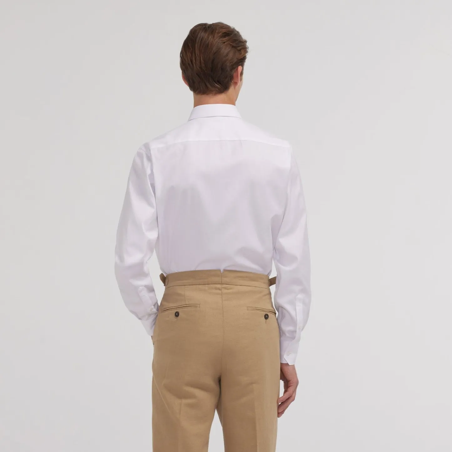 HAST Chemise en twill double retors he> Les Essentiels | Classique