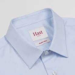 HAST Chemise en twill double retors><noscript><img width=