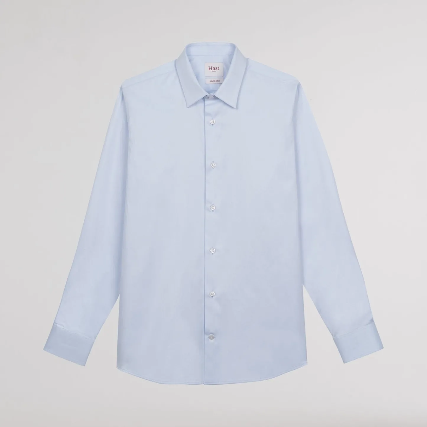 HAST Chemise en twill double retors> Classique | Chemises Bleues