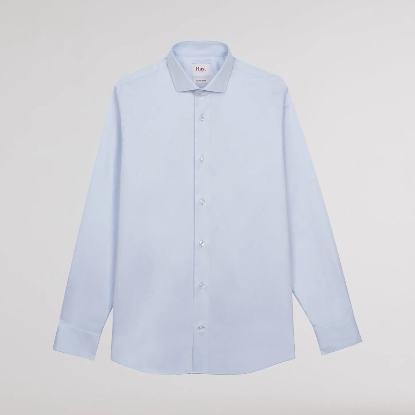 HAST Chemise en twill double retors> Classique | Chemises Bleues
