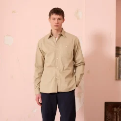HAST Chemise militaire beige><noscript><img width=