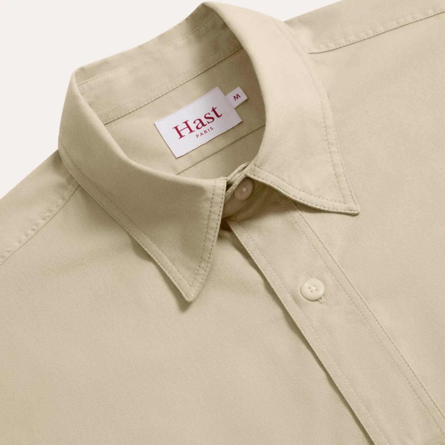 HAST Chemise militaire beige> Chemises Par Couleurs | Chemises Casual