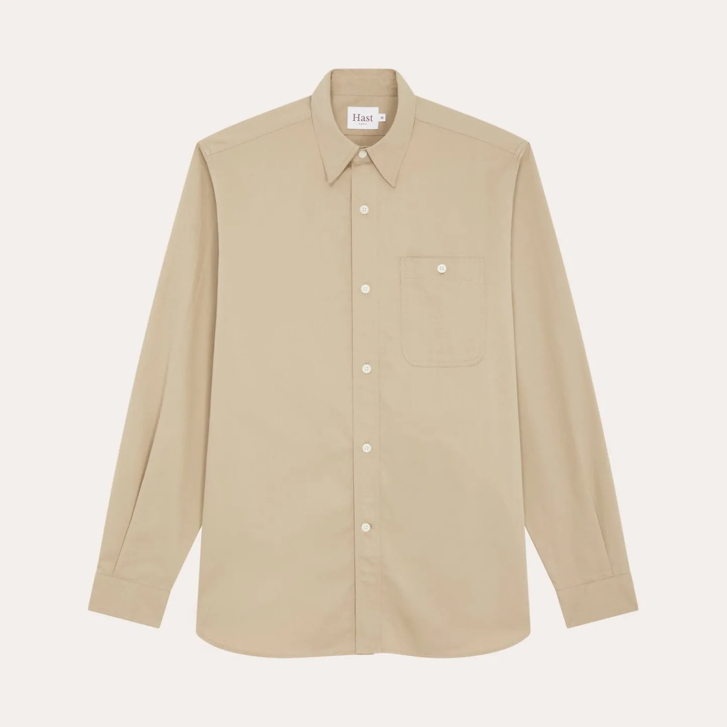 HAST Chemise militaire beige> Chemises Par Couleurs | Chemises Casual