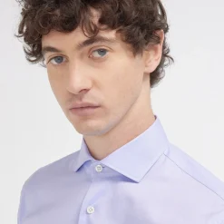 HAST Chemise premium cintrée en twill double retors e> Cintrée | Chemises Bleues