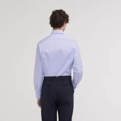 HAST Chemise premium cintrée en twill double retors e><noscript><img width=