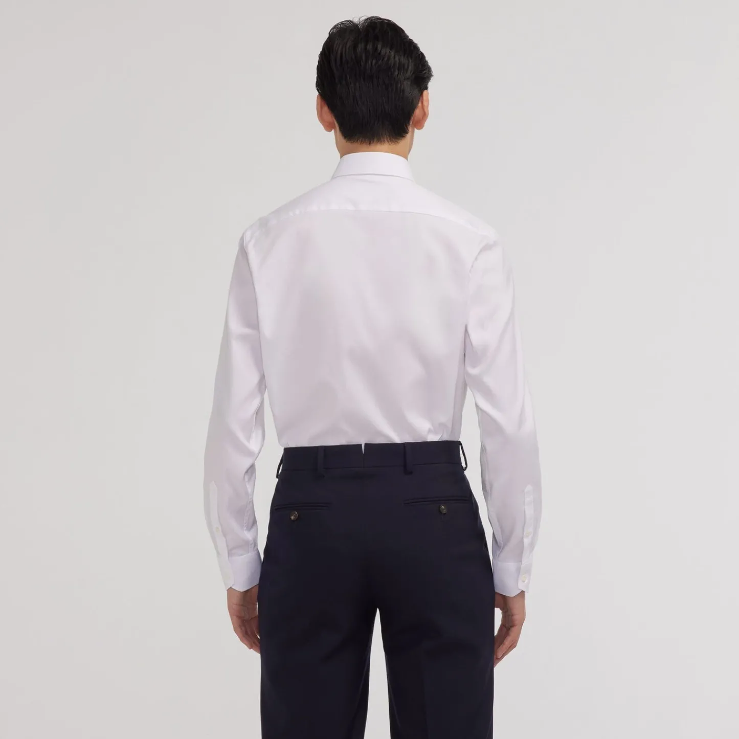 HAST Chemise premium en pinpoint double retors he> Classique | Chemises Blanches