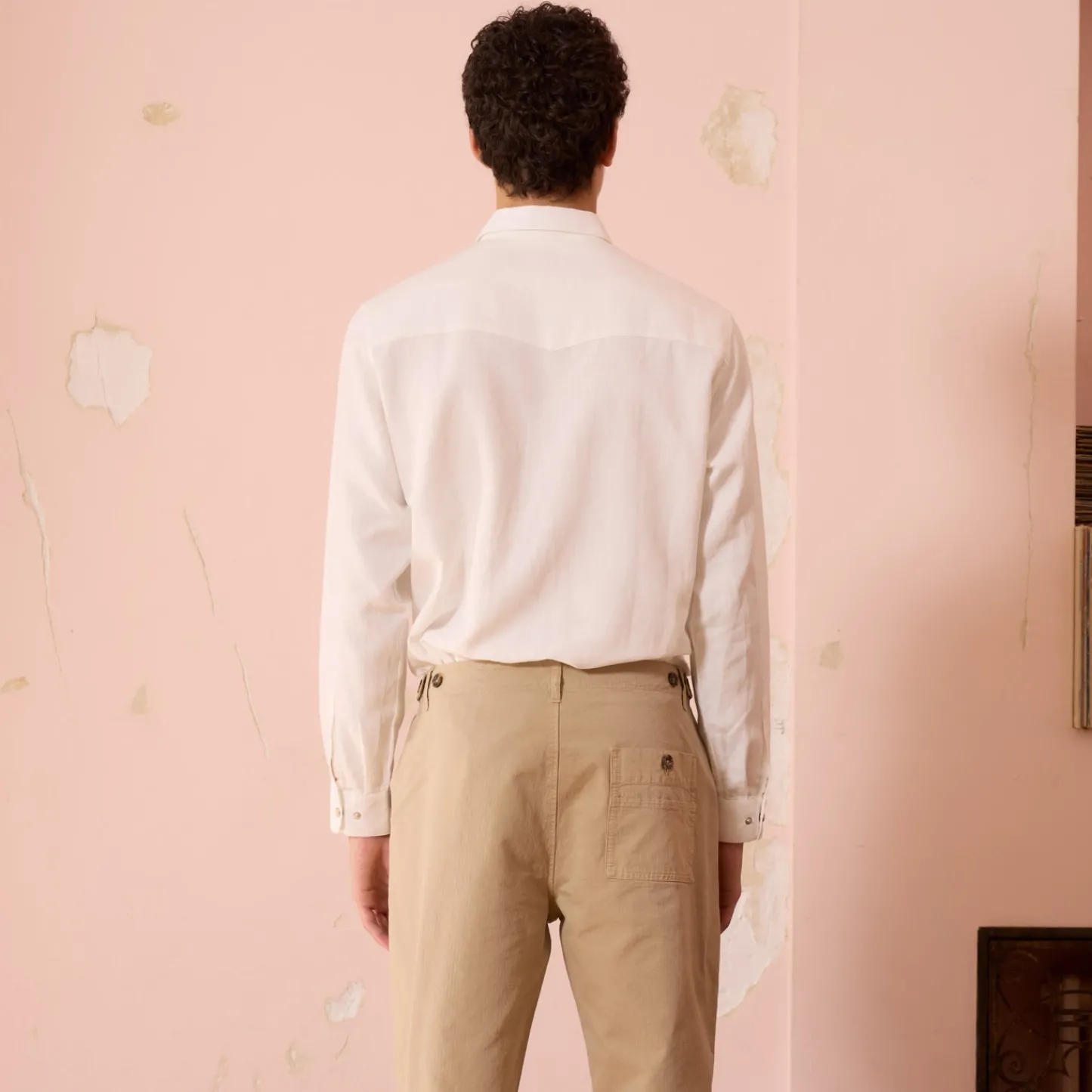 HAST Chemise western écrue> Chemises Blanches | Chemises Casual