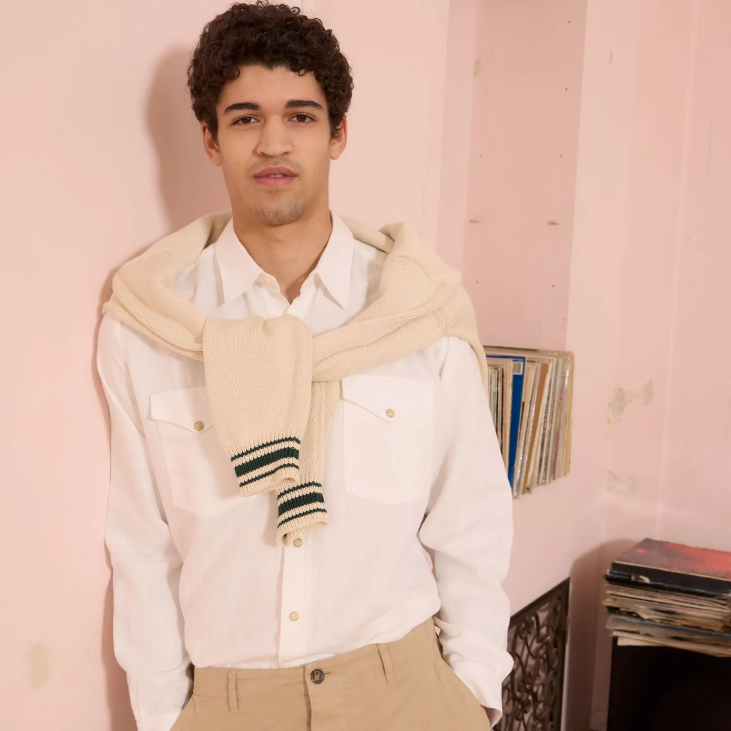 HAST Chemise western écrue> Chemises Blanches | Chemises Casual