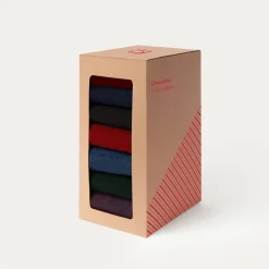 HAST Coffret semainier de chaussettes de couleur> Chaussettes