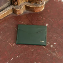 HAST Porte-cartes en cuir lisse><noscript><img width=