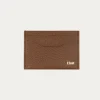 HAST Porte-cartes marron en cuir grainé> Porte-Cartes