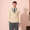 HAST Pull cricket en coton écru> Maille