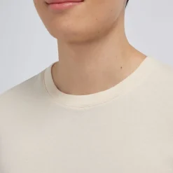 HAST T-shirt en coton biologique écru> Les Essentiels | T-Shirts Et Polos
