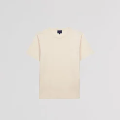 HAST T-shirt en coton biologique écru><noscript><img width=