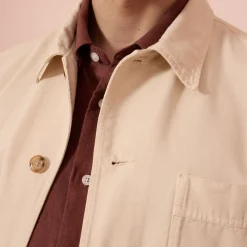 HAST Veste de travail en coton écrue> Vestes De Travail