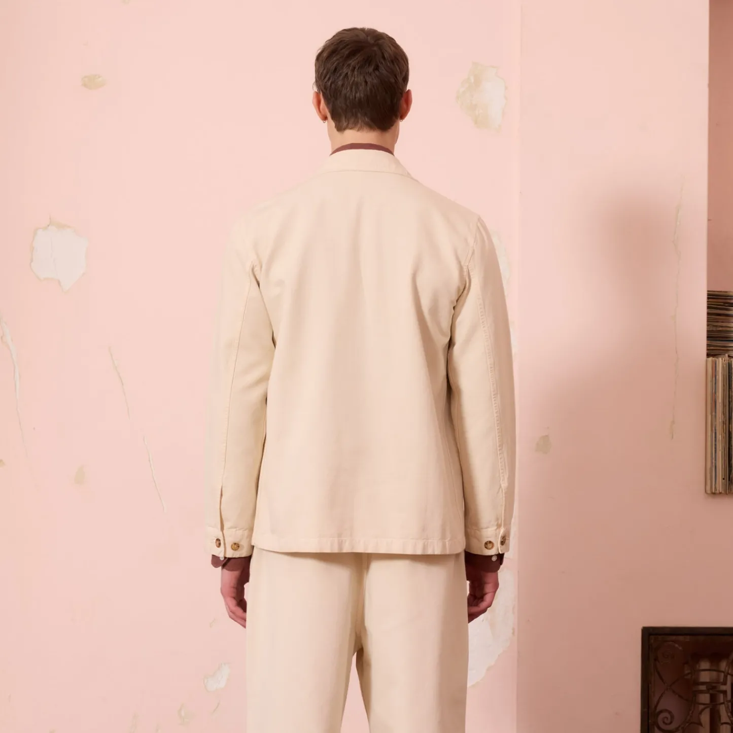 HAST Veste de travail en coton écrue> Vestes De Travail