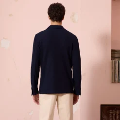 HAST Veste en jersey de coton marine><noscript><img width=