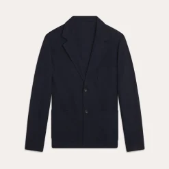 HAST Veste en jersey de coton marine><noscript><img width=
